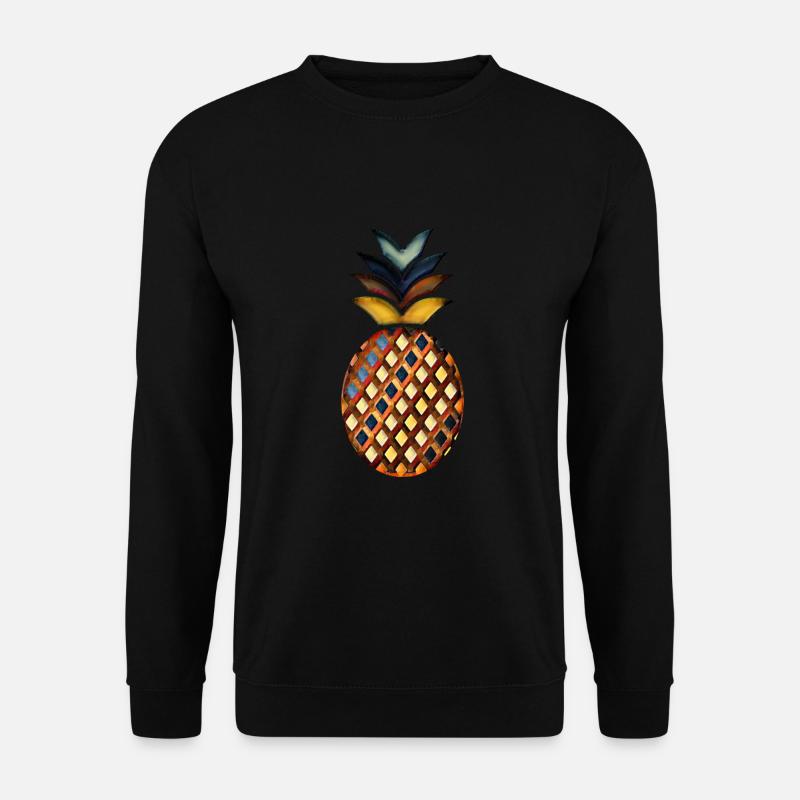 Happy Ananas Style - Unisex Pullover - Schwarz