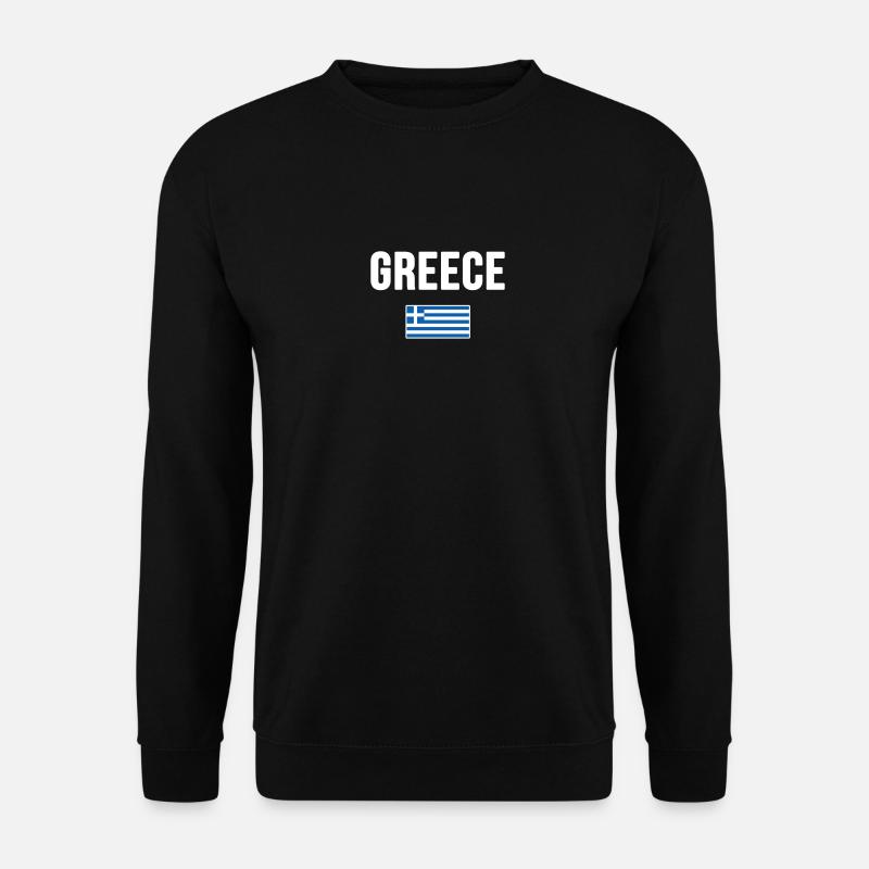 Greece - Unisex Sweatshirt - black