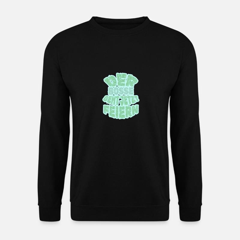 Feiern Party Bosse - Unisex Pullover - Schwarz