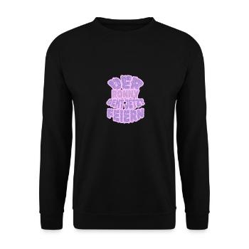 Party Ronny - Unisex Pullover - Schwarz - Vorne - Alina (178cm) & Michal (187cm)