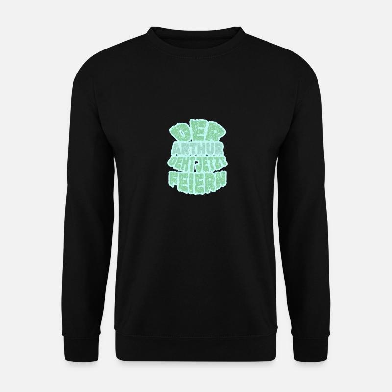 Vorname Arthur - Unisex Pullover - Schwarz