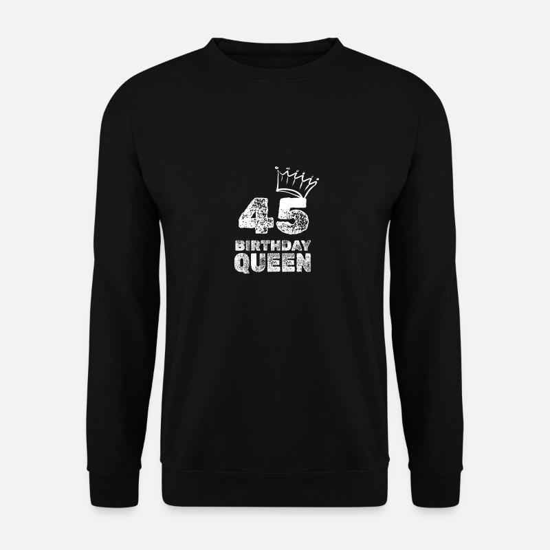 Alter 45 - Unisex Pullover - Schwarz