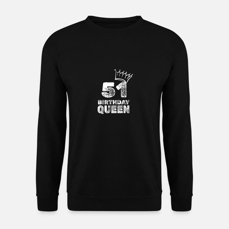 Birthday 51 - Unisex Sweatshirt - black