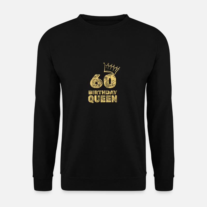Age 60 - Unisex Sweatshirt - black