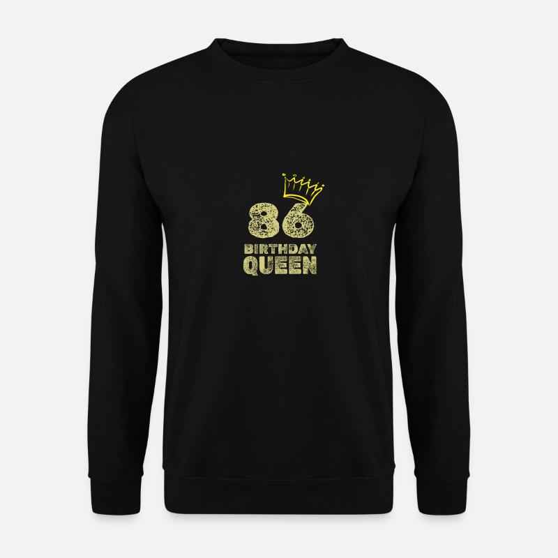 86 - Unisex Pullover - Schwarz