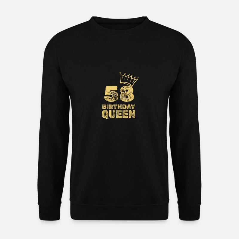 Age 58 - Unisex Sweatshirt - black