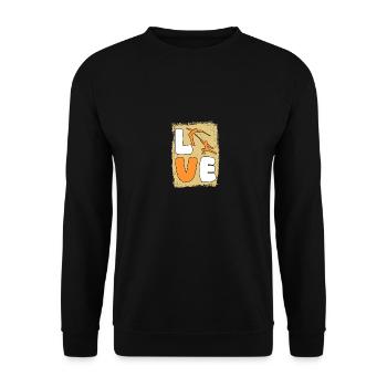 Clôture Clôture - Sweat-shirt Unisexe - noir - Devant - Alina (178cm) & Michal (187cm)
