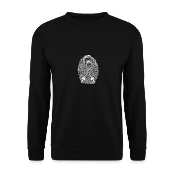 Clôture Clôture - Sweat-shirt Unisexe - noir - Devant - Alina (178cm) & Michal (187cm)