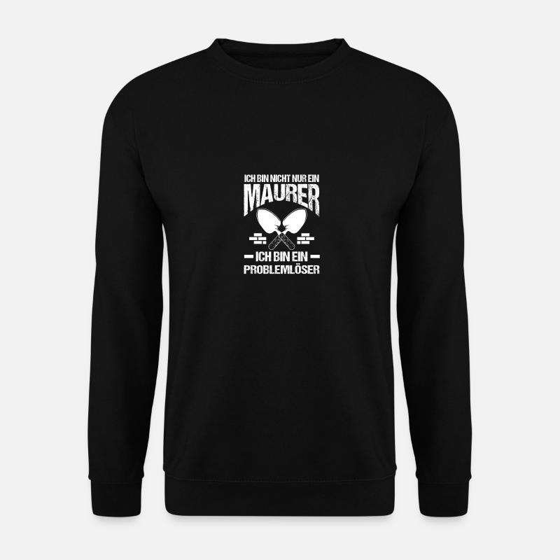 Maître maçon Compagnon maçon - Sweat-shirt Unisexe - noir