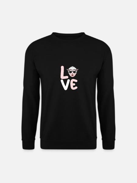 Shepherd Sheep - Unisex Sweatshirt - black