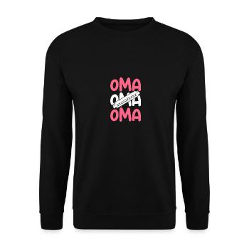 Harmonica Granny Harmonica - Sweat-shirt Unisexe - noir - Devant - Alina (178cm) & Michal (187cm)