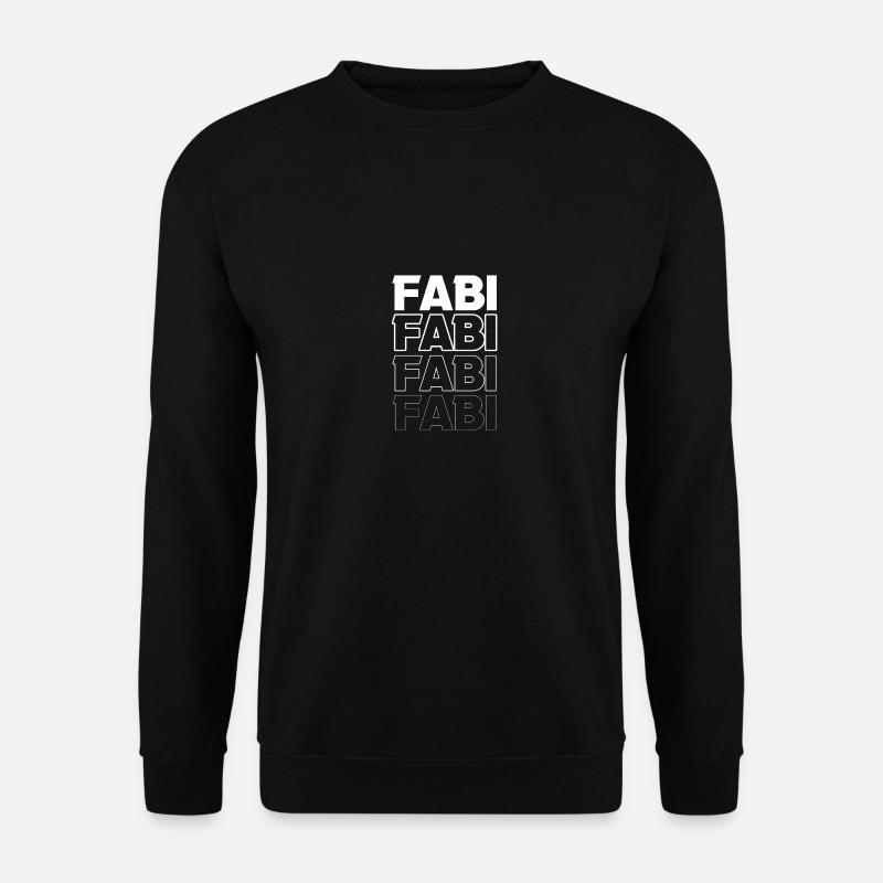 Fabian - Unisex Pullover - Schwarz