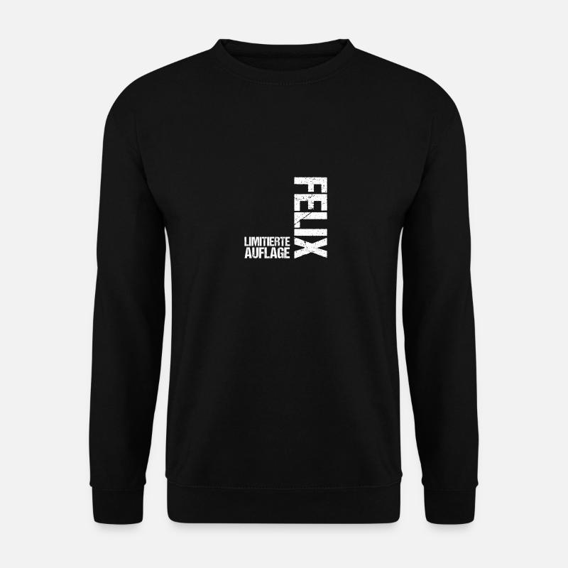 Felix - Unisex Pullover - Schwarz