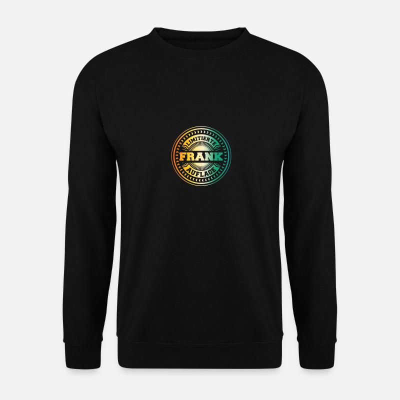 Frank - Unisex Pullover - Schwarz