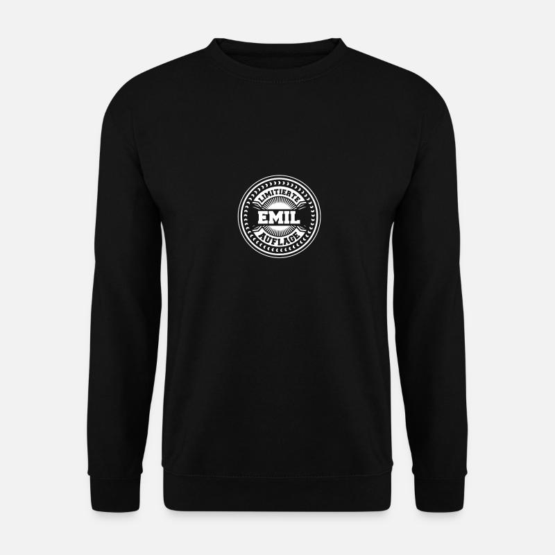 Emil - Unisex Pullover - Schwarz