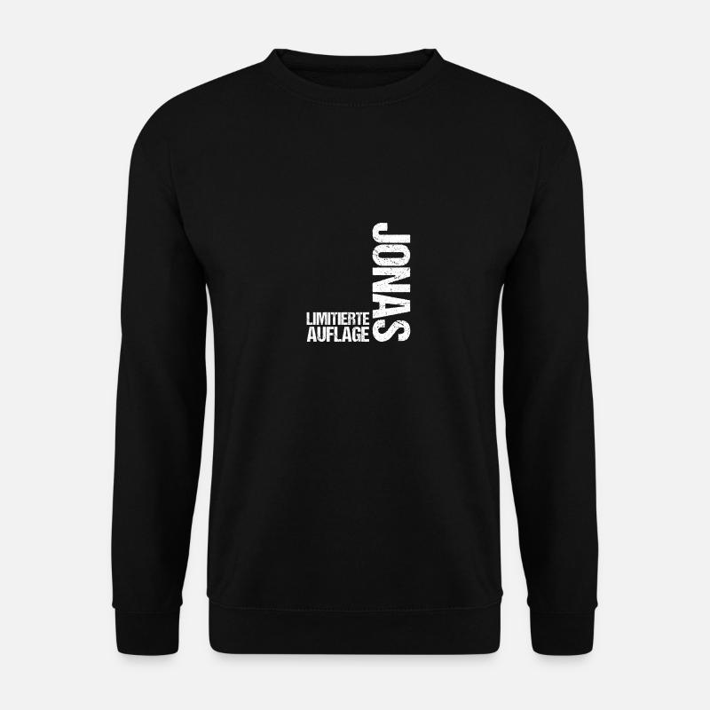 Jonas - Unisex Pullover - Schwarz