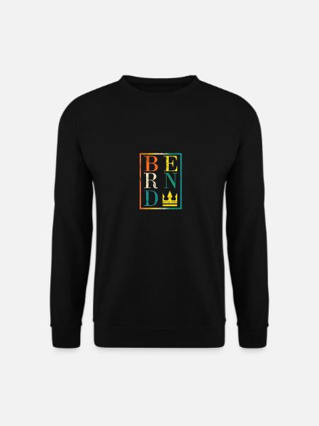 Bernd - Sweat-shirt Unisexe - noir
