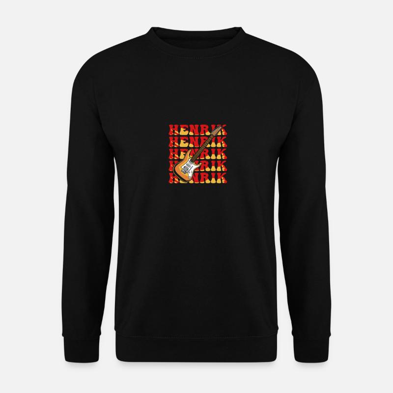 Henrik - Unisex Pullover - Schwarz