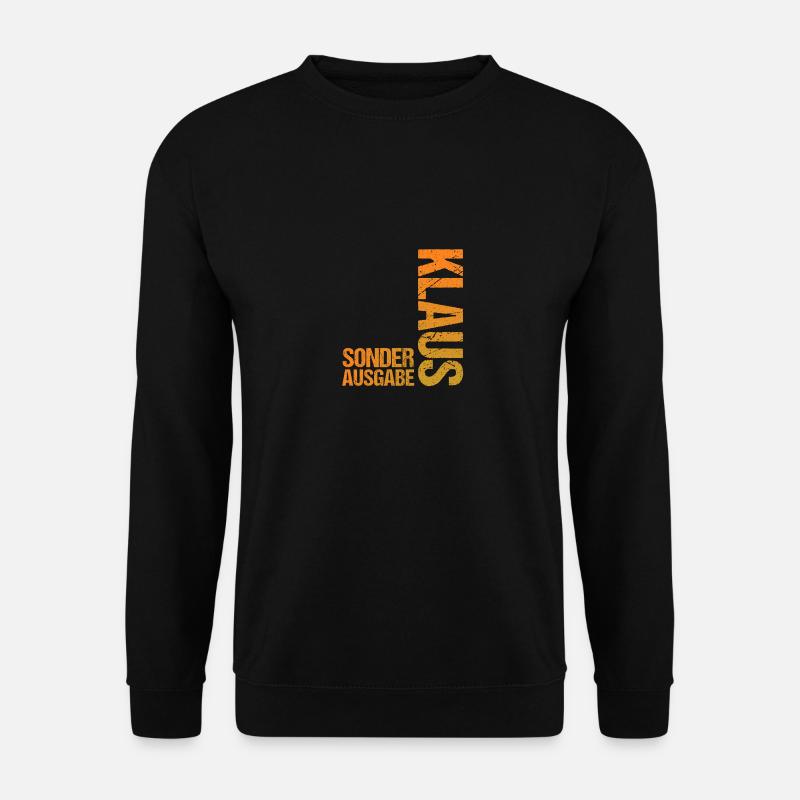 Klaus - Unisex Sweatshirt - black