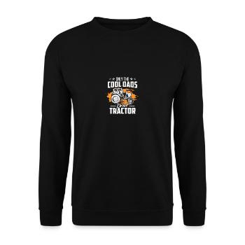 Cadeau d'agriculteur agricole · Conduite - Sweat-shirt Unisexe - noir - Devant - Alina (178cm) & Michal (187cm)