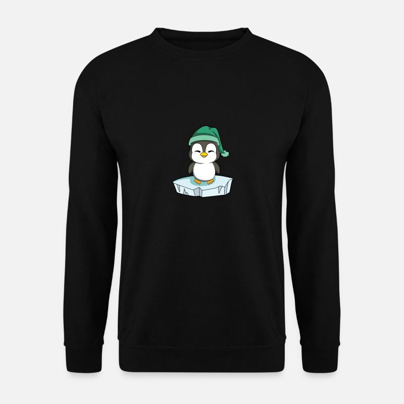 Pinguin - Unisex Pullover - Schwarz