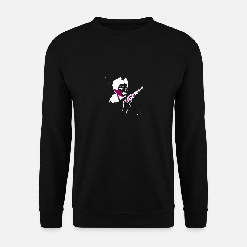 Western Lady - Unisex Sweatshirt - black