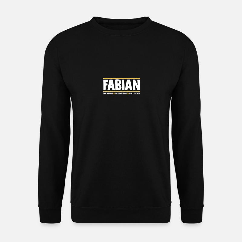 Fabian - Unisex Pullover - Schwarz