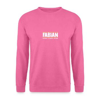 Fabien - Sweat-shirt Unisexe - rose - Devant