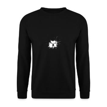 Splash Gewichtheber Fitness - Unisex Pullover - Schwarz - Vorne - Alina (178cm) & Michal (187cm)