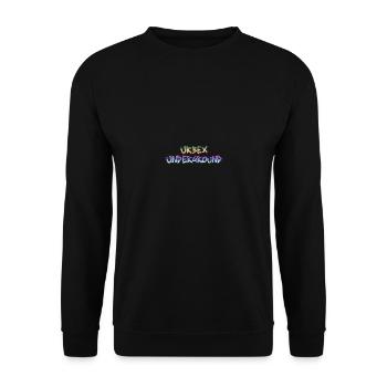 Arc-en-ciel souterrain - Sweat-shirt Unisexe - noir - Devant - Alina (178cm) & Michal (187cm)