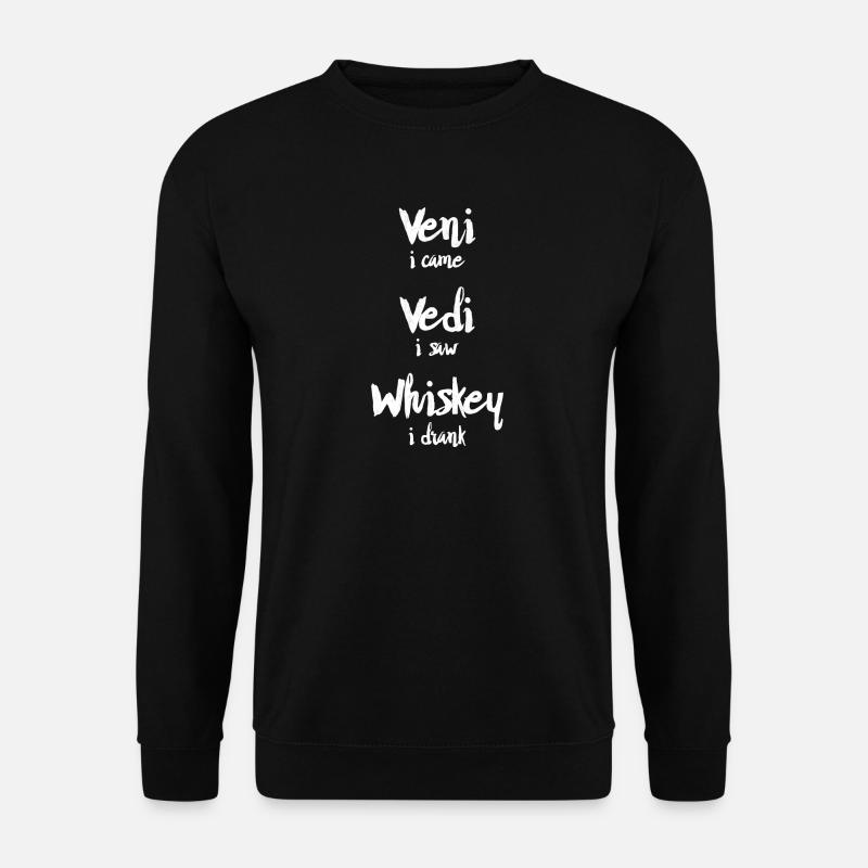Whiskey - Unisex Pullover - Schwarz