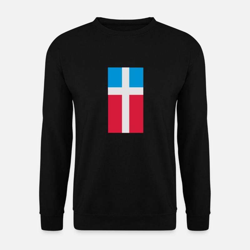 Alte Saarlandfahne - Unisex Pullover - Schwarz