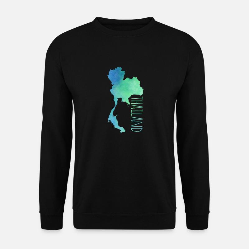 Thailand - Unisex Pullover - Schwarz