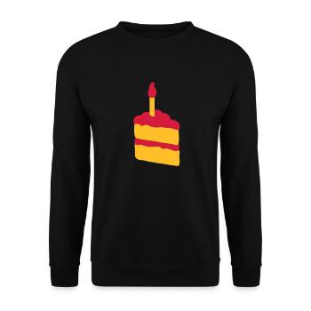galette - Sweat-shirt Unisexe - noir - Devant - Alina (178cm) & Michal (187cm)