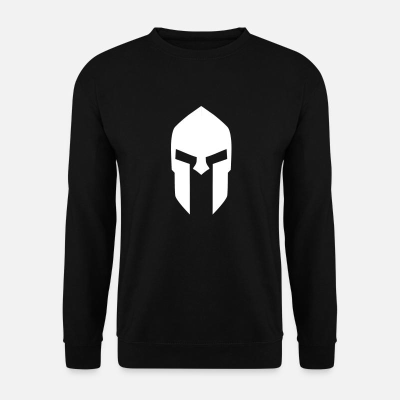 spartan helmet brandnew - Unisex Pullover - Schwarz