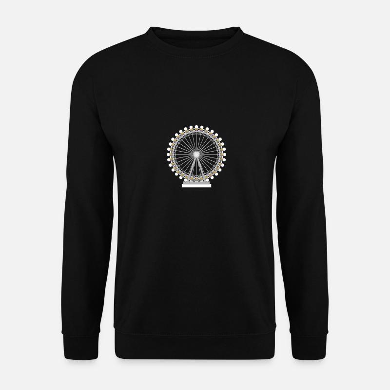 London eye - Unisex Pullover - Schwarz