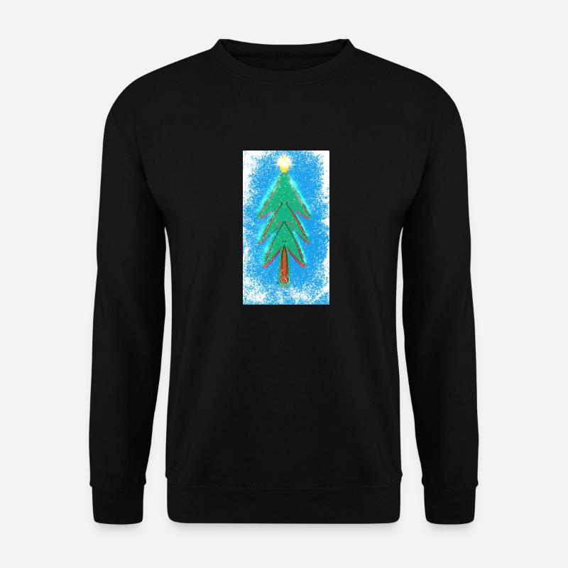 Weihnachtsbaum - Unisex Pullover - Schwarz