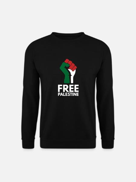 Freies Palästina - Unisex Pullover - Schwarz