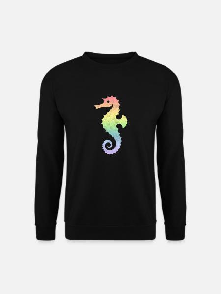 Seepferdchen - Unisex Pullover - Schwarz