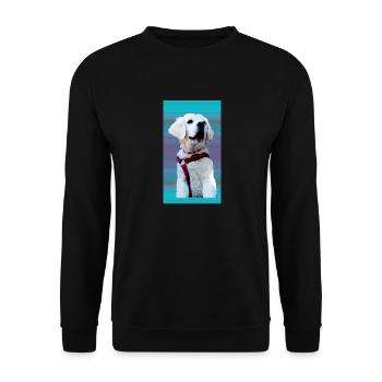 Comic Elaine - Unisex Pullover - Schwarz - Vorne - Alina (178cm) & Michal (187cm)