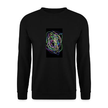 Schniep9 - Unisex Pullover - Schwarz - Vorne - Alina (178cm) & Michal (187cm)