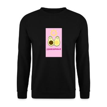 Sacré guacamoly - Sweat-shirt Unisexe - noir - Devant - Alina (178cm) & Michal (187cm)