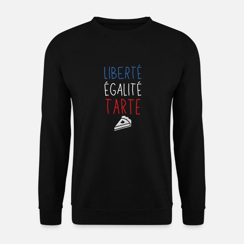 Libéré égalité tarte - Sweat-shirt Unisexe - noir