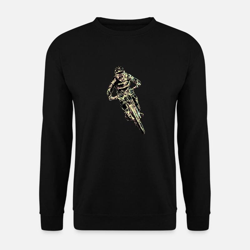 MTB downhill - Unisex Sweatshirt - black