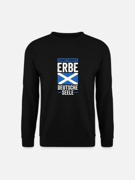 Ecossais Ecossais Ecosse Allemande - Sweat-shirt Unisexe - noir