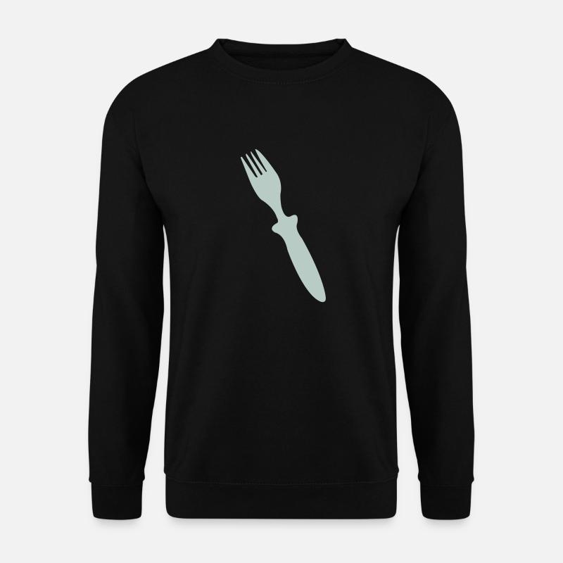 fork - Unisex Sweatshirt - black