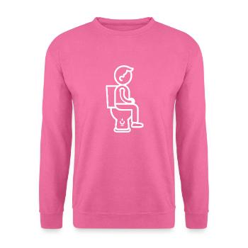Toilette - Sweat-shirt Unisexe - rose - Devant