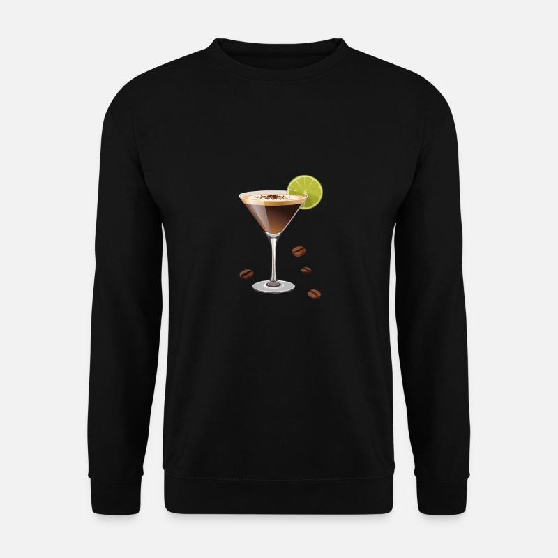 Espresso Martini - Cocktail - Unisex Pullover - Schwarz