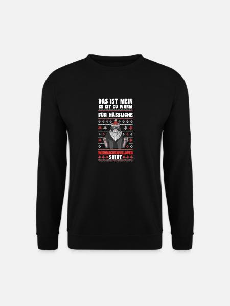 Santa Claus Christmas Ugly Christmas - Unisex Sweatshirt - black