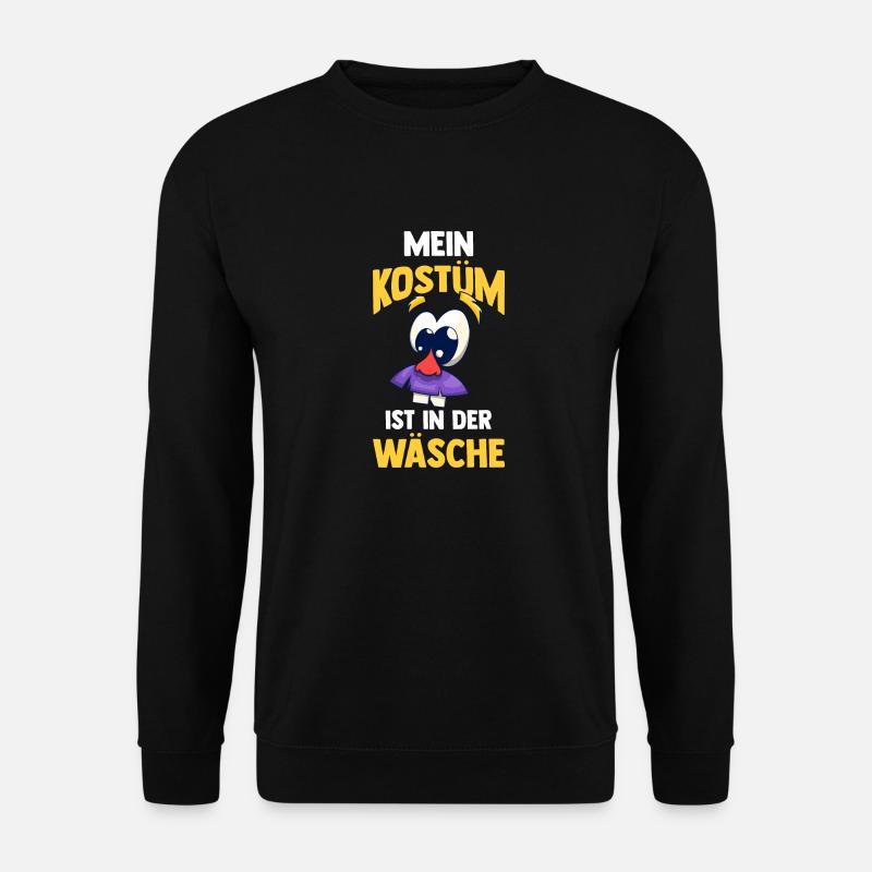 Costume de carnaval Carnaval - Sweat-shirt Unisexe - noir